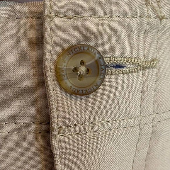 Jack Nicklaus Men’s Tan Pants Chinos Golf Country Club preppy workwear casual - Picture 4 of 16